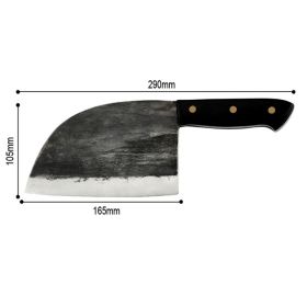 Stainless Steel Meat Cleaver Chef's Knife Cleaver (Option: Logo press print)