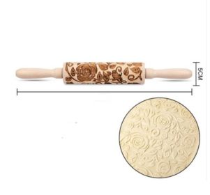 Rolling Pin Christmas Embossing (Option: 5style 35cm)